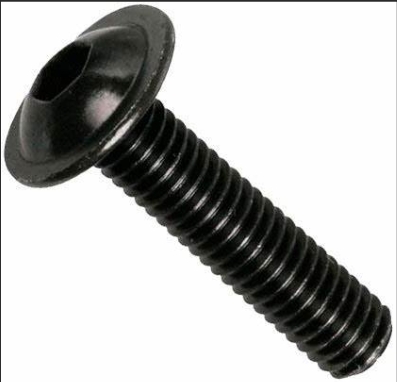 DIN7380-2 BOMBE BAŞLI FLANŞLI İMBUS CIVATA 