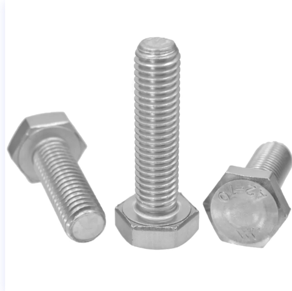 DIN933 PASLANMAZ ALTI KÖŞE TAM DİŞ CİVATA