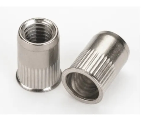 İNOX YUVARLAK GÖVDE SIFIR KAFA AÇIK UÇLU PERÇİN SOMUNU