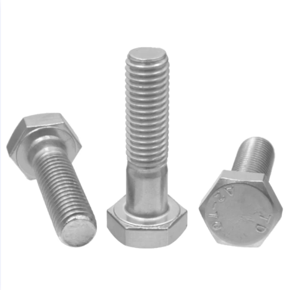 DIN931 PASLANMAZ ALTI KÖŞE YARIM DİŞ CİVATA